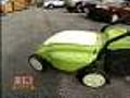 Residents Turn In Old Lawn Mowers For New Ones