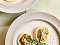 Jerusalem Artichoke Soup with Wild Mushroom Tortellini