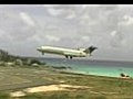 St. Maartens Airport Dangerous Beach Landings