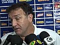 Cuca lamenta infelicidade da arbitragem contra o Cruzeiro