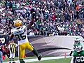 Espectacular recepción de Greg Jennings