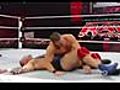 WWE : Monday night RAW : Mixed tagteam match : Santino Marella & Tamina vs Ted DiBiasi & Maryse (20/12/2010).