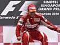 F1: show Alonso,  acuto a Singapore