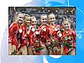 U.S. women take silver in gymnastics