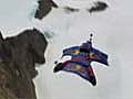 Daredevil Base Jumps off Antarctic Mountain