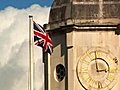 Horse Guard Parade London CU Stock Footage