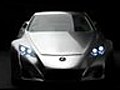 Lexus L-FA concept car @ Detroit Auto Show