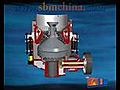 SBM---CS Series spring cone crusher-3D