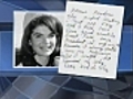 Letters to Jackie: Condolences from a grieving nation