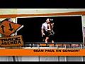 Agenda Concert de Sean Paul