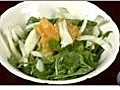 Fennel,  Orange and Arugula Salad