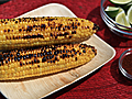 Grilled Corn,  Mexican Style