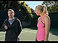 Maria Sharapova Plays Google Voice Tennis