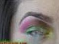 Glam Couture : Spring Look Pink ,  Yellow & Green Eye Shadow Tutorial