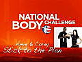 National Body Challenge: Stick to the Plan