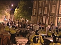 Police injured in Bristol riot