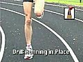 How to do the Running in Place Drill