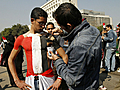 Celebrations in Tahrir Square