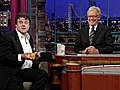 David Letterman - Magician John Carney