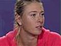 Sharapova survives