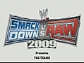 wwe smack down vs raw 2009 modo tag team