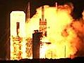 Spy satellite blasts into space