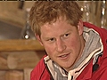 Prince Harry’s trek prep