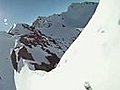 Guy falls from top of mountain