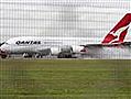 Qantas jetliner makes emergency landing
