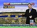 VIDEO: 13WHAM Weather Authority Midday Forecast 05-19-09