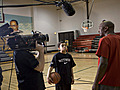 Making movies with young hoops star Jaylin Fleming