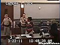 Button Pushed After Courtroom Outburst