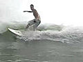 Surfing St. Augustine Beach, Florida