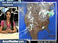 Rain,  Storms and Cooler Temperatures