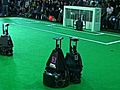 Sfida tra robot calciatori a Teheran