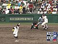 大会第１日第一試合　九州学−松本工　９回裏