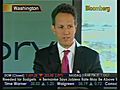 Geithner Comments on Economy