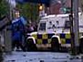 Sectarian riots in Northern Ireland