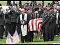 Funeral for SPC Jesse Reed USAR,  the Whitehall graduate who was killed last week in Afghanistan and is laid to rest in Allentown.