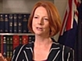 Julia Gillard speaks ahead of Asian tour