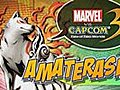 Marvel vs Capcom 3 - Amaterasu gameplay Comic-Con...