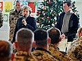 Merkel bedankt sich bei deutschen Soldaten
