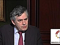 THE INTERVIEW: Gordon Brown,  former British Prime Minister