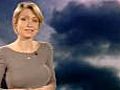 Weather girl bust-ed