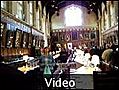 Dining hall in Christ Church College - Oxford, United Kingdom