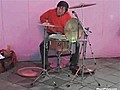 Wild Japanese Street Drummer