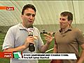 Jeff\\Ethan Skolnick at Dolphins Camp