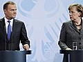 Merkel spricht sich gegen Euro-Anleihen aus