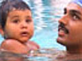 15-month-old sets swimming record