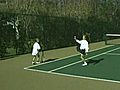 How to do the Falling Racquets Game